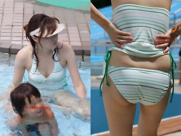 夏になると毎日でも抜ける素人ビキニの水着エロ画像 240