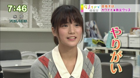 テレビに写った可愛い素人女子のキャプエロ画像 3162