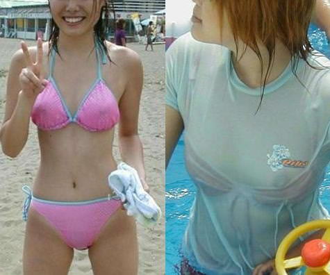 水着 盗撮 安い 乳首